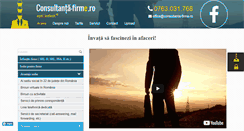 Desktop Screenshot of consultanta-firme.ro